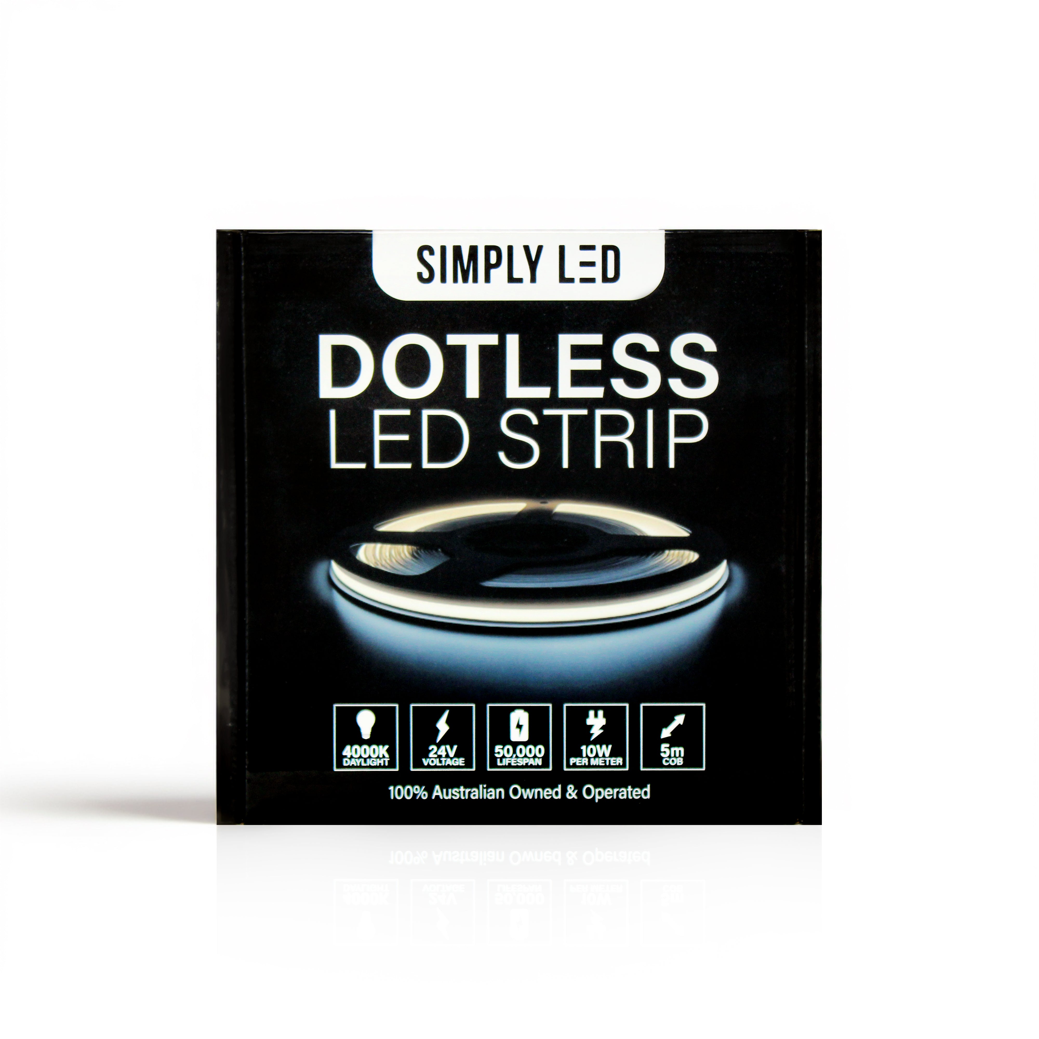 Dotless LED Strip Kit – 5m With Driver